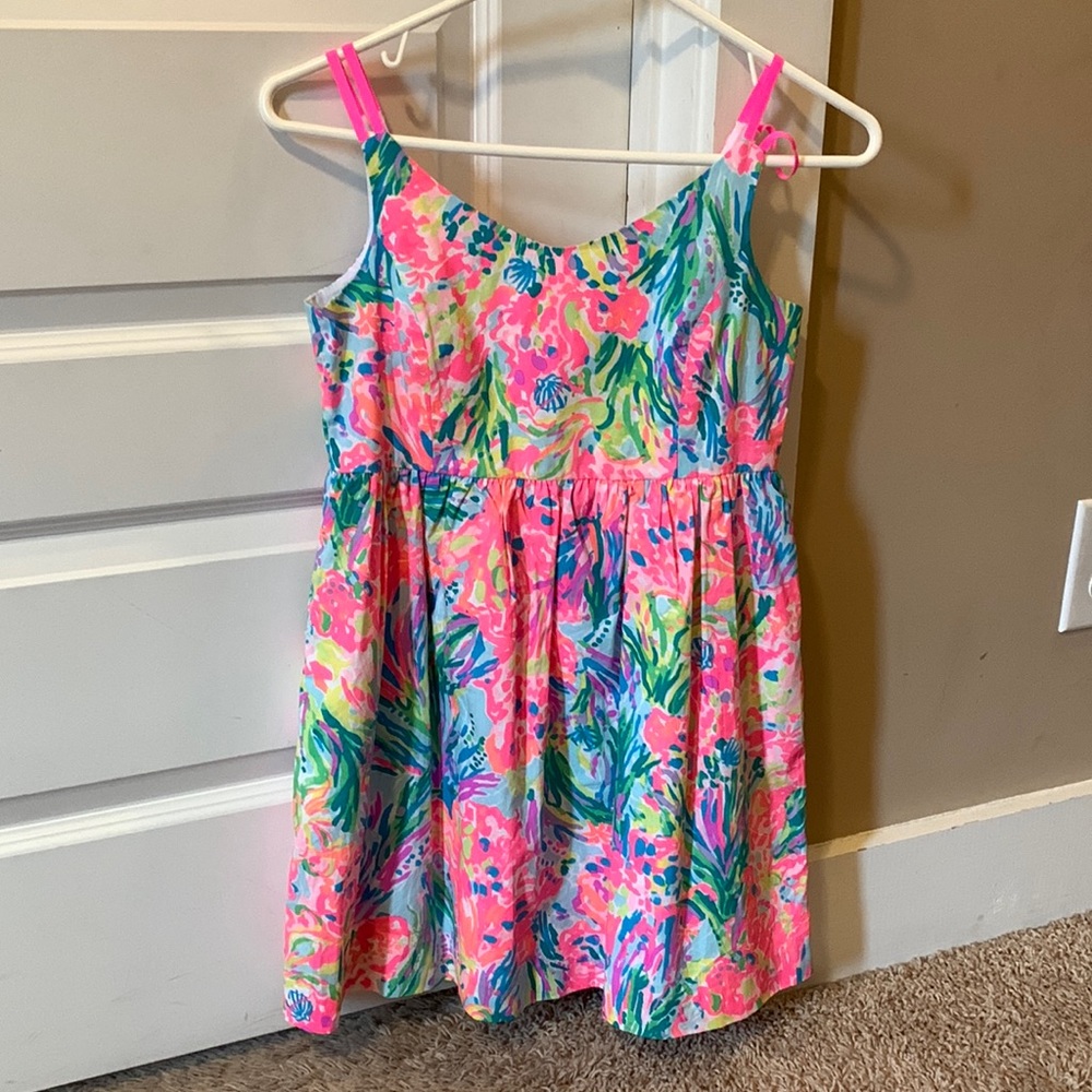 Lilly Pulitzer strapless dress